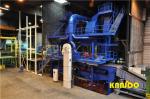 0.5m/min Auto Blasting Machine Sheet Metal Parts Frying Pots Soup Pots Cleaning