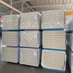 200mm Polyurethane Foam Sandwich Wall Panel Lightweight Prefab House Material