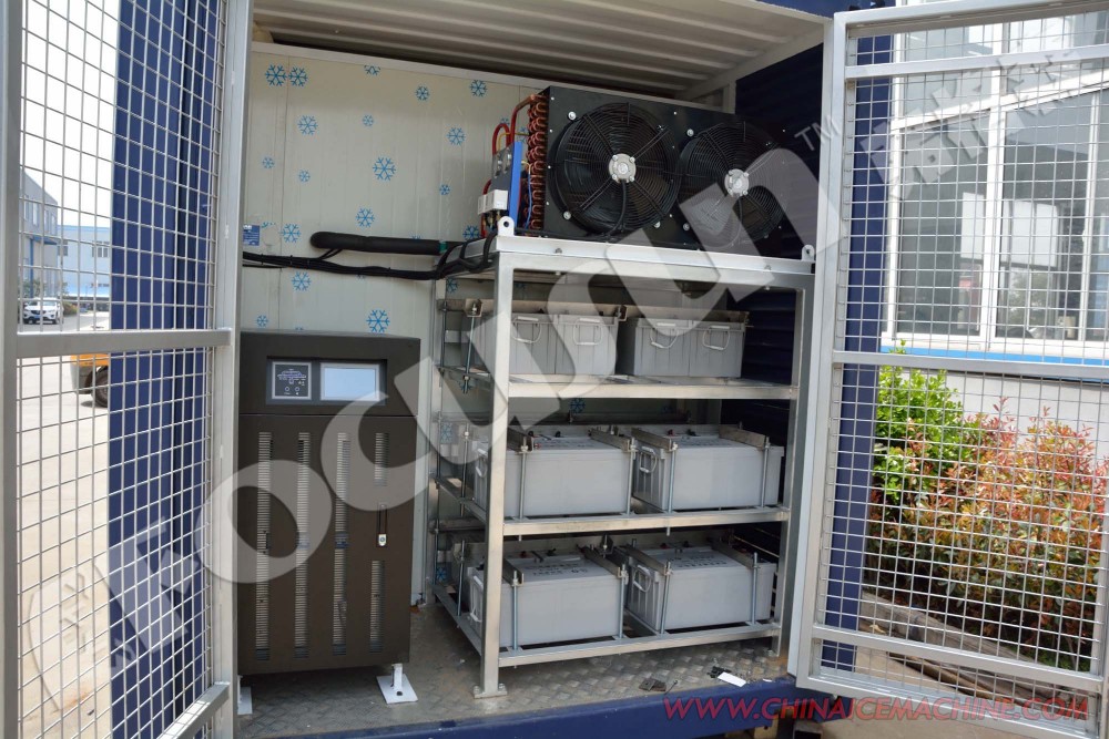 10-20tons Cooling Capacity Walk-in Solar Freezer Cold Room for Large Scale Storage