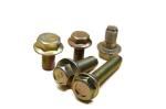 Carbon steel Zinc Yellow Plated Metric Din 6921 DIN 6923 Serrated Hex Flange