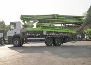 Quality ISO Certified 49m Big Concrete Pump Truck , 3 Axle Truck Wide Work Range wholesale