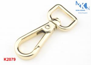 Quality OEM Brass Swivel Snap Hook , 15mm Swivel Hooks For Purses Eco - Friendly wholesale