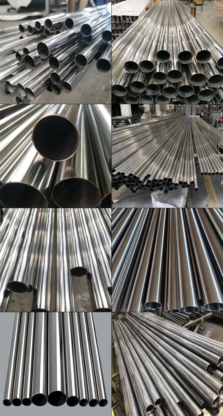 201 304 304L 316 316L 410 430 Sch 5s Stainless Steel Pipes for Construction/Building/Industry