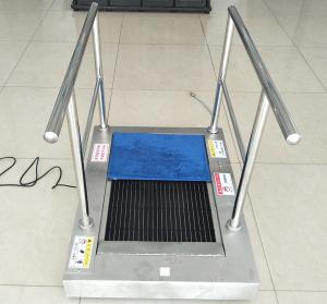 Quality Stainless Steel Auto Shoe Sole Cleaner / Sole Cleaning Machine Wet Clean Type wholesale