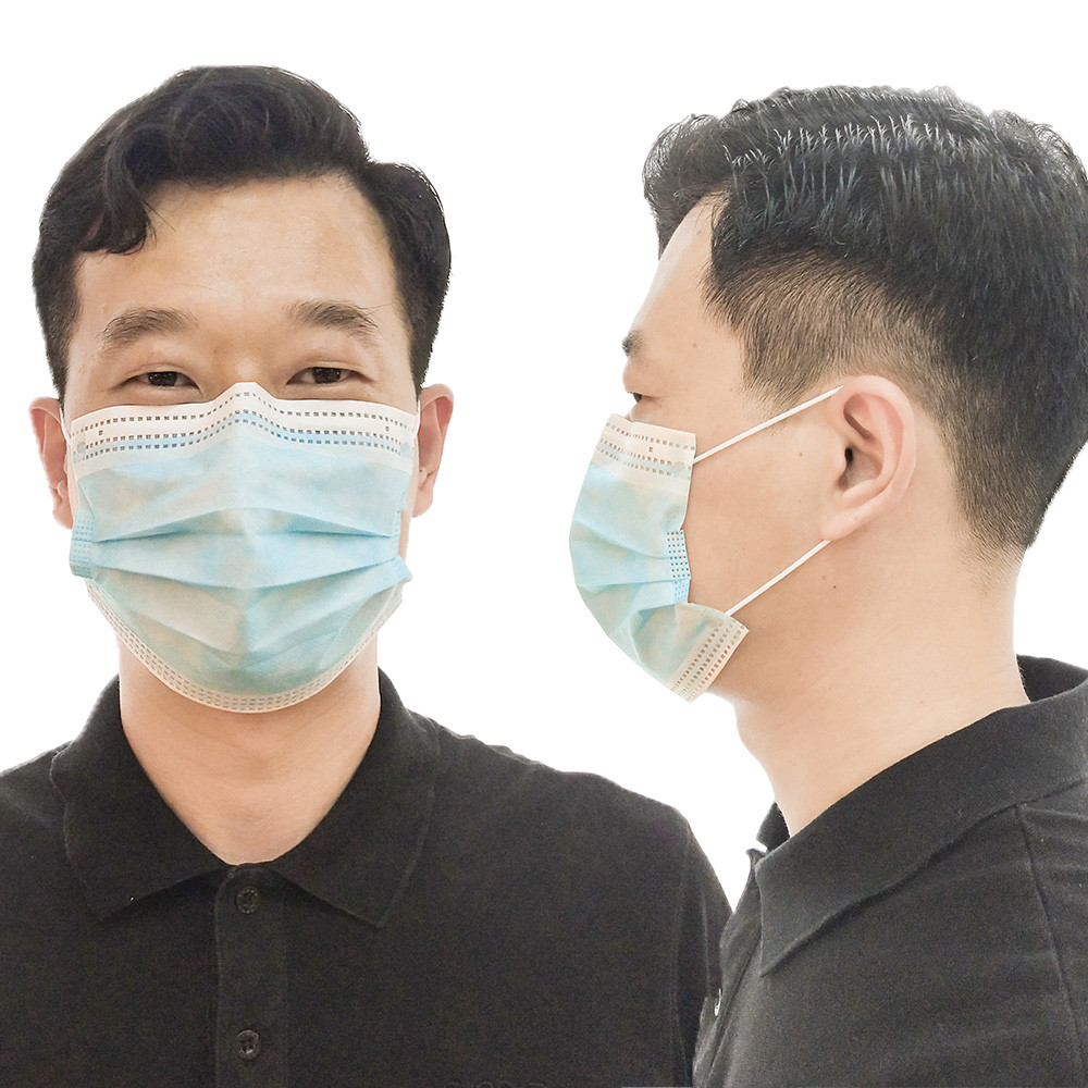 Hospital Disposable Surgical 3Ply Medical Mask / 3 Ply Protective Dust Medical Breathing Face Masks