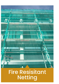 Nylon mesh balcony construction safety net for playground fence helideck