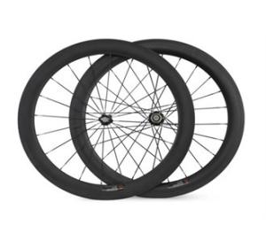 Quality Hot sale cheaper YOUNGFANBIKE 700c 60MM Carbon clincher wheelset width 23mm for road bike wholesale