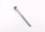 Zinc Plated Q195 Steel Wood Screws , Flange Hexagon Head Wood Screws