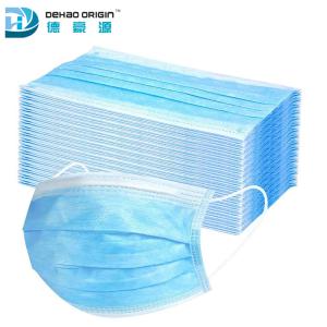 Quality YY/T0969-2013 3 Ply Non Woven Face Mask wholesale