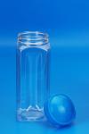 PET Plastic Storage Canisters High Durability Food Grade Material 560Ml