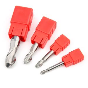 Quality Carbide Ball Nose End Mill Aluminum Milling Cutter Straight Shank wholesale