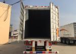 40 Feet Container Flatbed Semi Trailer Truck 2 Or 3 Axles 30-60 Tons 13m