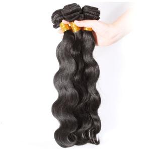 Quality Brazilian Grade 7a Peruvian Virgin Hair / Long Natural Curly Hair No Tangle wholesale