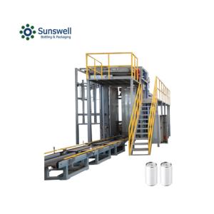 Quality Aluminum Empty Can Depalletizer Stable Performance Unstacking Carbonated Soft Drink wholesale