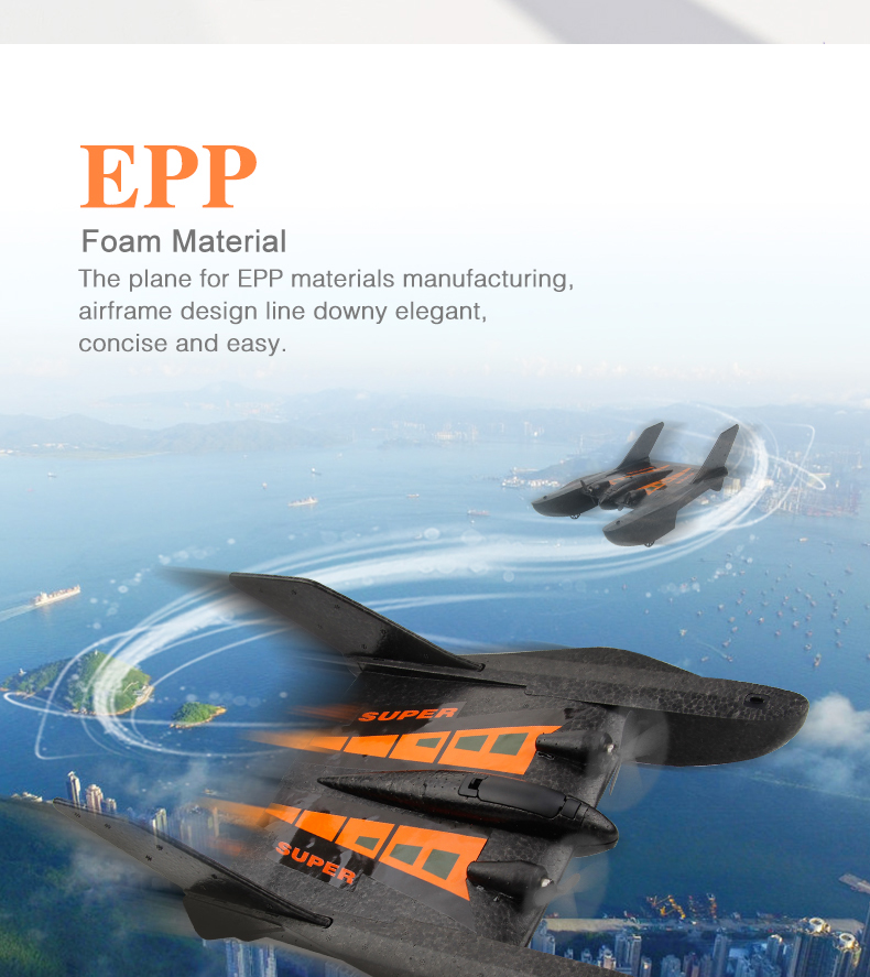 Material Fx815 Fx-815 Rc Plane Remote Control Airplane Ready To Fly 2.4ghz 2 Channels Epp Foam Aircraft Model For Kids Adult