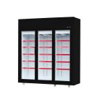 Fan Cooling Convenience Store Vertical Glass Door Freezer