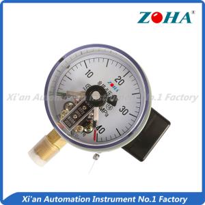 Quality 63mm High Pressure Gauge With Contact Switch Stainless Steel Movement wholesale