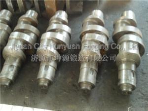 Quality Industrial Forged CrankShafts Car Engine Forging Crankshaft Diameter 200 - 750mm wholesale