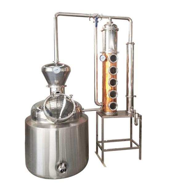 Cheap Alcohol Distillation Equipment with 85% Alcohol Degree by GHO Competitive Advantage for sale
