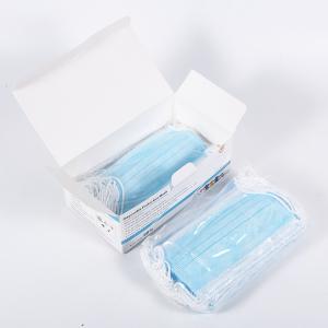 Quality China supplier 3 Ply protective face mask Waterproof Medical Face Mask disposable face mask wholesale
