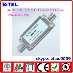 Quality 4G LTE TV FILTER LOW PASS FILTER LPF-774 For 4G Interference, TV signal purifier wholesale