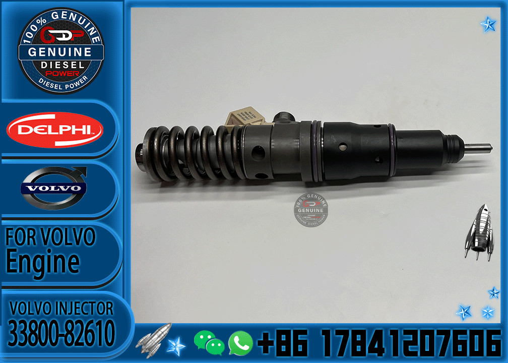 Diesel Fuel Injector 33800-84310 33800-84300 33800-82610 BEBE1R12001 33800-84300 BEBE1R14101 for VOL