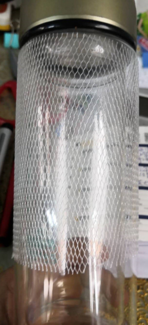 Filter Protective Netting Sleeve 4CM 90 Mesh Extruded PE Soft Polyethylene