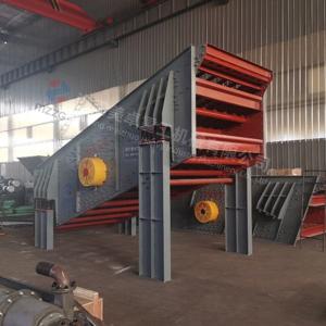 Quality High Frequency Circular Motion Vibrating Screen 15-500 Tph Production Capacity wholesale