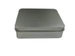 Biscuit Storage Square Tin Can Environmentally Friendly Non Toxic Material
