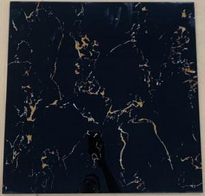 Quality 8.5mm Dark Porcelain Tile Non Slip High Resistance 600 X 600mm For Decoration wholesale
