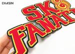 Twill applique Embroidery Letter Iron On Patches For Clothing