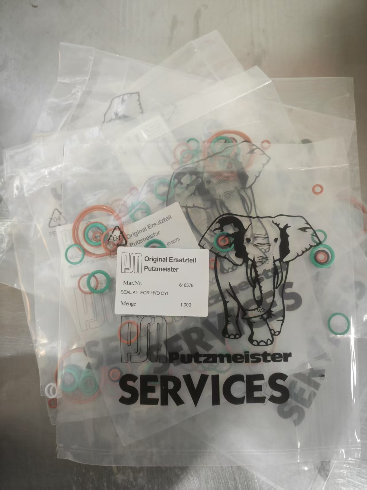 63528310 SEAL KITS FOR 60017255，REDUCTION GEAR PMP B65 1201 PMB6.5 R120
