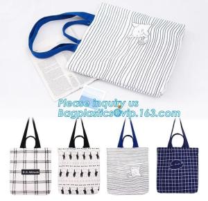 Quality Tote Heavy Duty Plastic Bags Handled Cotton Canvas Tote Fancy Eco Friendly Fashion wholesale