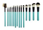 345g Professional Makeup Brush Set With Black Ferrule Blue Handle