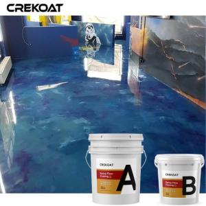 Quality Commercial Residential Epoxy Floor Coating Metallic Pigments wholesale