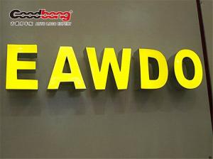 Quality outdoor acrylic led light up letter sign for shop advertising wholesale