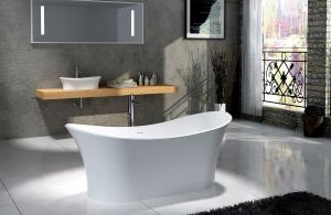 Quality Non Toxic 1800*900*580mm Freestanding Deep Soaking Tub wholesale