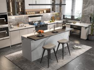 Quality Finish Modern Design Pull Down Magic Corner For Kitchen Cabinet Modern Furniture wholesale