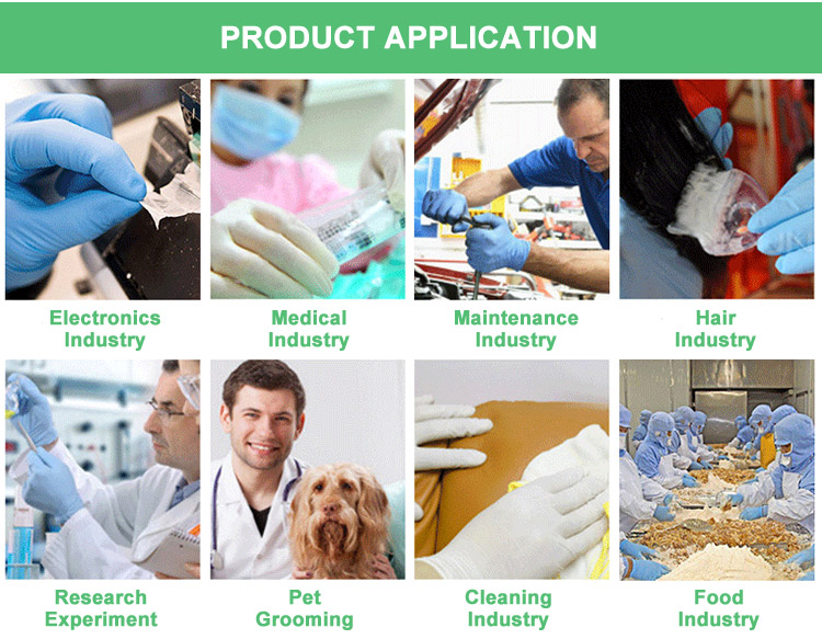 Multipurpose Anti Bacterial Surgical Medical Use Wash Examination Safety Disposable Nitrile Gloves for Hospital