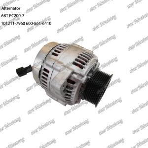 Quality Alternator 6BT PC200-7 24V 60A 8PK 101211-7960 600-861-6410 wholesale