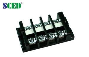 Quality 19.00mm 600V 60A , Panel Mount Terminal Block For Server Site wholesale