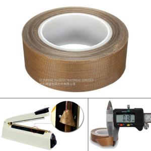 Quality 0.13mm High temperature PTFE Film Tape , Self Adhesive Silicone Tape wholesale