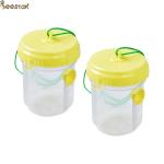 Plastic Bee Trap Tool Bee Hornet Trap Catcher Insect Control Yellow wasp hornet