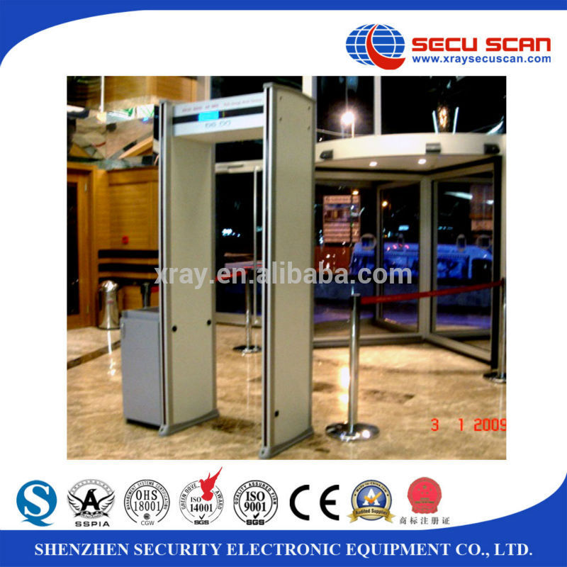 33 Zones Metal Detector Door By Wifi To Connect PC / Airport Door Frame Metal Detector