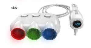 Quality 12v car Cigarette lighter socket with led display wholesale