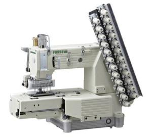 Quality Cylinder-bed 12-needle Double Chain-stitch Sewing Machine FX4412P wholesale
