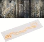 Clear Baggies Necklace Bags with Hang Hole Resealable Plastic Bags