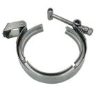 1.5-6.0 Universal 304 Stainless V Band Exhaust Clamps With Female Male Flange