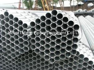 China ERW Galvanized Pipe/ Hot Dip Galvanized Steel Pipe(gi pipe) on sale