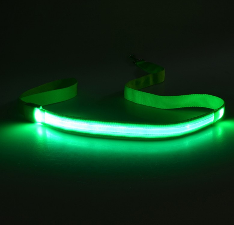120cm Led Dog Leash Rechargeable USB Illuminated Dog Leash Personalized